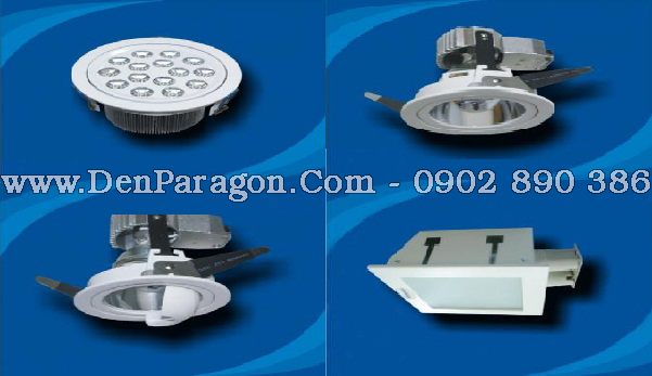 Đèn downlight âm trần paragon Đèn downlight âm trần paragon