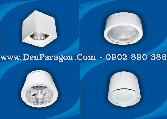 Đèn downlight gắn nổi paragon Đèn downlight gắn nổi paragon